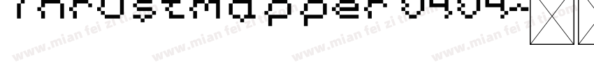 Thrustmapper 0404字体转换